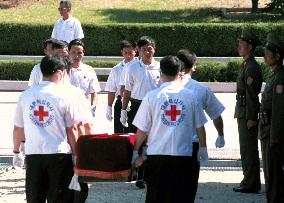 Red Cross sends back corpses killed in flood to N. Korea